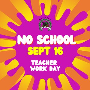 9/16 No School for Students